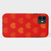 ハートの背景、iPhone 5ケース Case-Mate iPhoneケース (裏面(横))