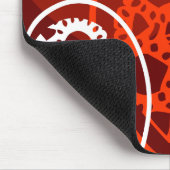 ハートの背景， mousepad マウスパッド (コーナー)