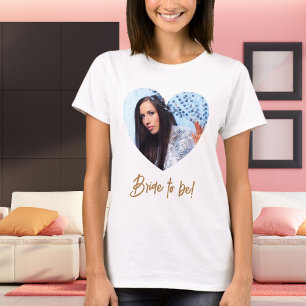 ハートの花嫁-to-be tシャツ