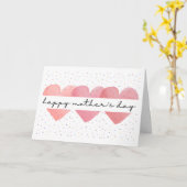 ハートの花束 母の日カード カード (黄色い花)