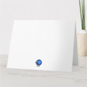 ハートの花 カード (裏面)