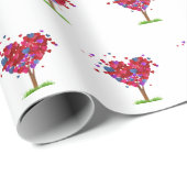 ハートの草木 ラッピングペーパー (ロールコーナー)