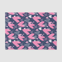 ハートの落書きスケッチパターン バレンタインデー