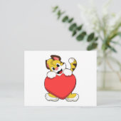 ハートの虎 ポストカード (スタンド正面)