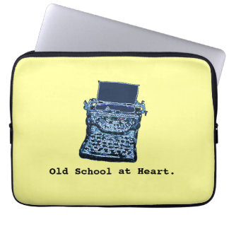 ハートの袖の古い学校 ラップトップスリーブ
