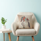 ハートの装飾用クッションを持って下さい クッション (椅子)