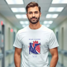 ハートの解剖学Tシャツ