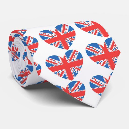 ハートの記念祭 ネクタイ (ロール)