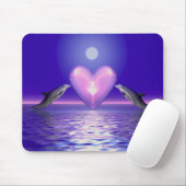 ハートの訪問者 マウスパッド (マウス)