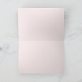 ハートの輪パーソナライズされた シーズンカード (内部)