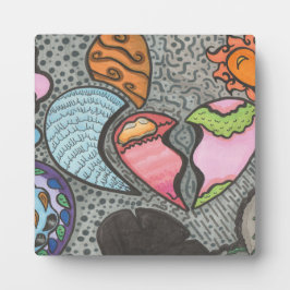 ハートの道 フォトプラーク