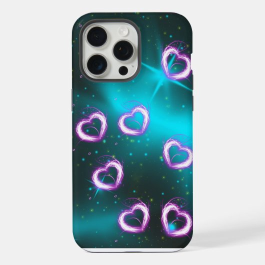 ハートの銀河 iPhoneケース (裏面)