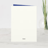 ハートの鍵を持ってるバレンタインデー シーズンカード (裏面)