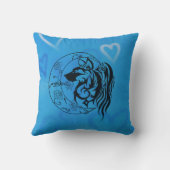 ハートの静けさ - サービス クッション (裏面)