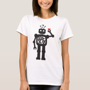 ハートの馬蝿の幼虫の服装 Tシャツ