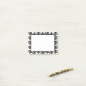 ハートの骨 ポストイット (デスク上)