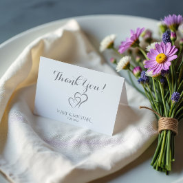 ハートの25周年記念 サンキューカード