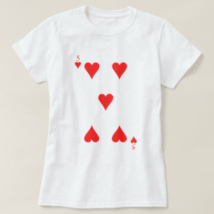 ハートの5 Tシャツ