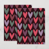 ハートの6 ノートカード (正面/裏面)