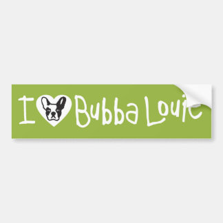 ハートのBubbaのあなたのバンパーステッカーの近く バンパーステッカー