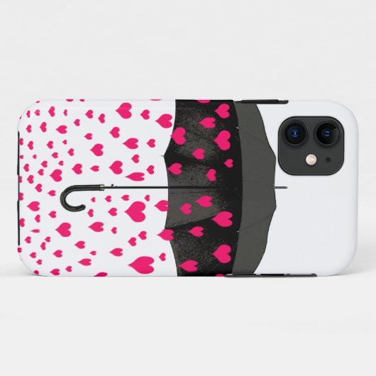 ハートのiphoneを雨が降ります5つのカバー Case-Mate iPhoneケース (裏面(横))