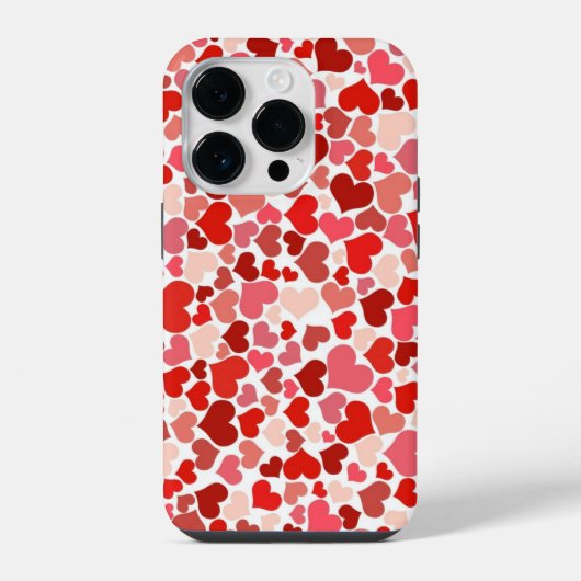ハートのiPhoneケース iPhoneケース (裏面)