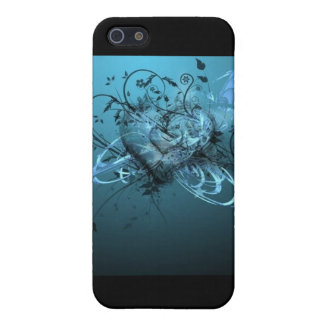 ハートのIPODの青い箱 iPhone SE/5/5sケース