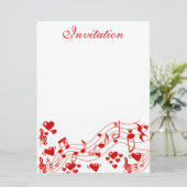 ハートのJoy_CONFIG 招待状 (スタンド正面)