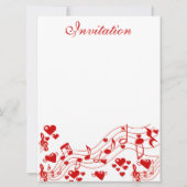 ハートのJoy_CONFIG 招待状 (正面)