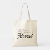 ハートのJust Married トートバッグ (裏面)