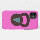ハートのKettlebell Case-Mate iPhoneケース (裏面(横))