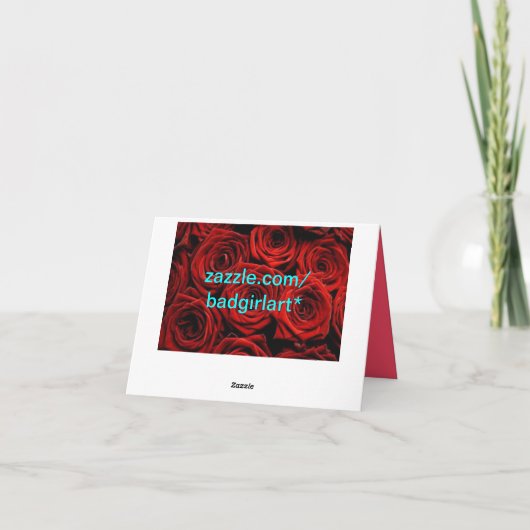 ハートのNOTECARD-YOUNG カード (裏面)