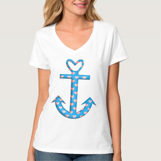 ハートのTシャツによって固定して下さい Tシャツ (正面)