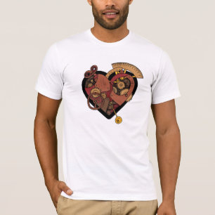 ハートのTシャツのAcePunkのエース Tシャツ