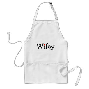 ハートのWifey スタンダードエプロン