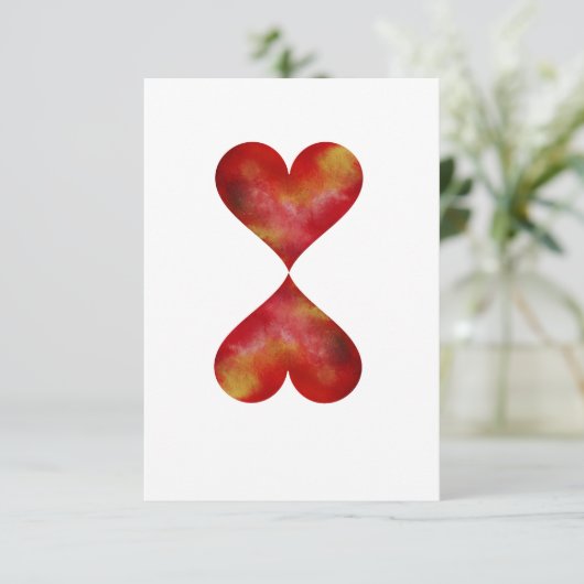 ハートはがき (スタンド正面)