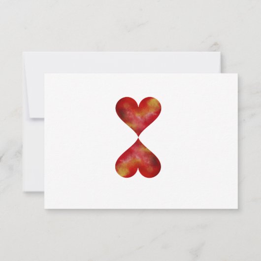 ハートはがき (裏面)