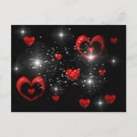 ハートはがき ポストカード (正面)