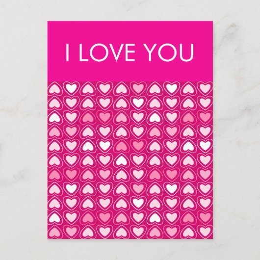 ハートはがき ポストカード (正面)