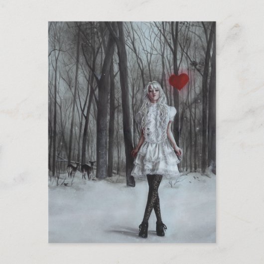 ハートはがき ポストカード (正面)