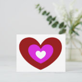 ハートはがき ポストカード (スタンド正面)