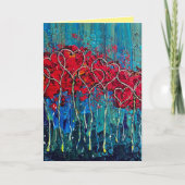 ハートはグリーティングカードを愛する カード (正面)