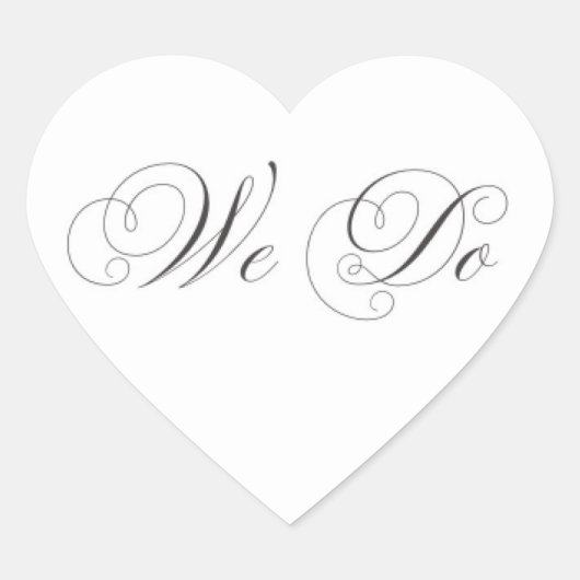 ハートはステッカー ハートシール (正面)