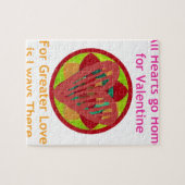 ハートはバレンタインに帰る。 ジグソーパズル (横)