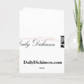 ハートは喜びを最初に頼みます カード (裏面)