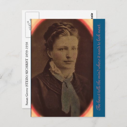 ハートは心を見るべき場所を示す… ポストカード (正面/裏面)