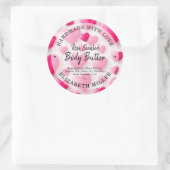 ハートは愛で手作り ラウンドシール (バッグ)