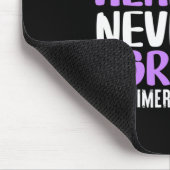 ハートは決して忘れハイツマーの認識度 マウスパッド (コーナー)