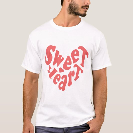 ハートは甘い Tシャツ (正面)