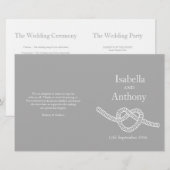 ハートは結婚プログラムを結ぶ (正面/裏面)